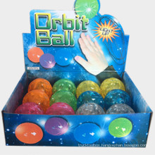 LED luminous bouncing ball flash bouncing meteorite ball pet toy luminous toy